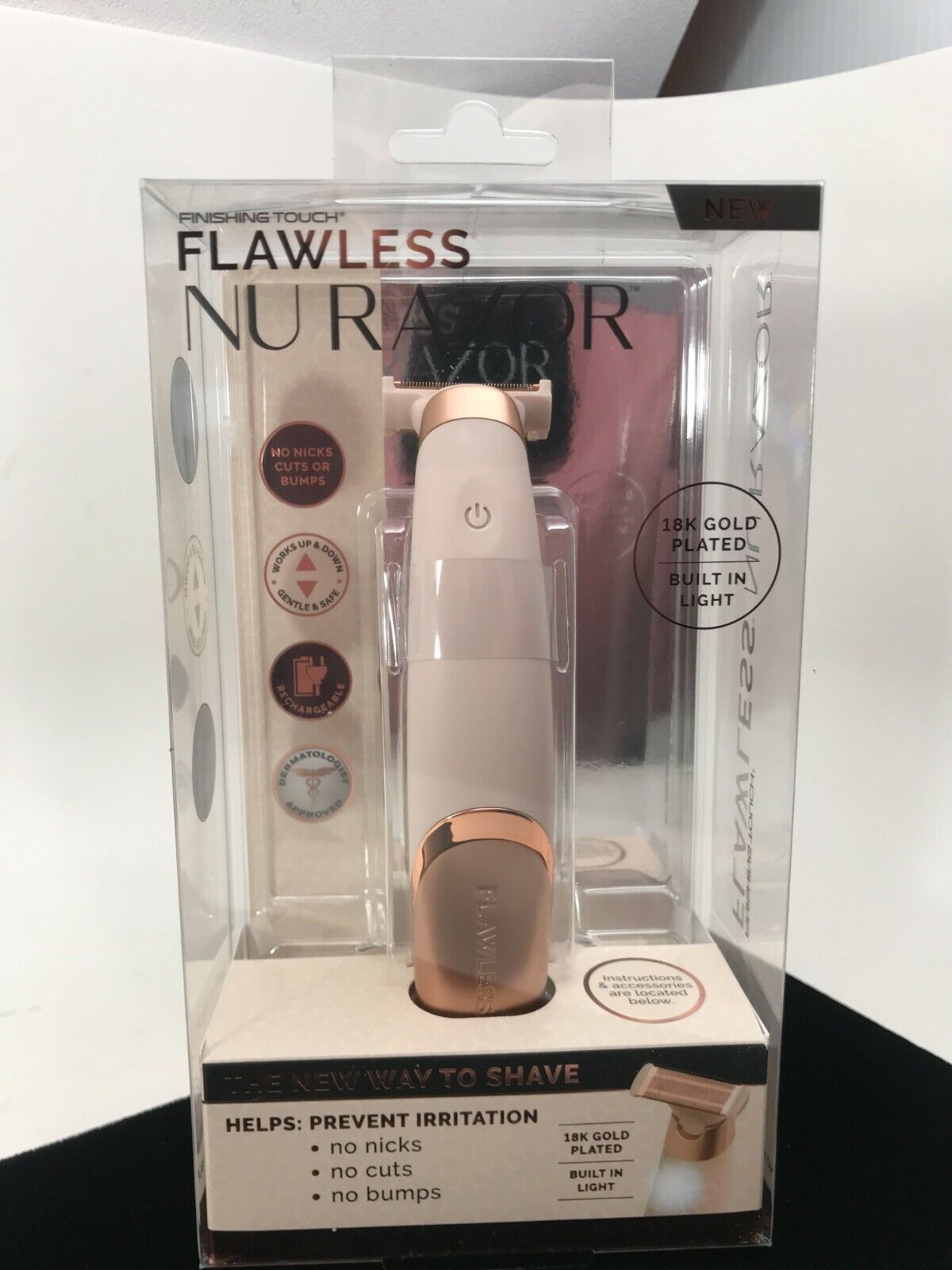 53732 - Flawless Nu Razor Cordless Razor USA